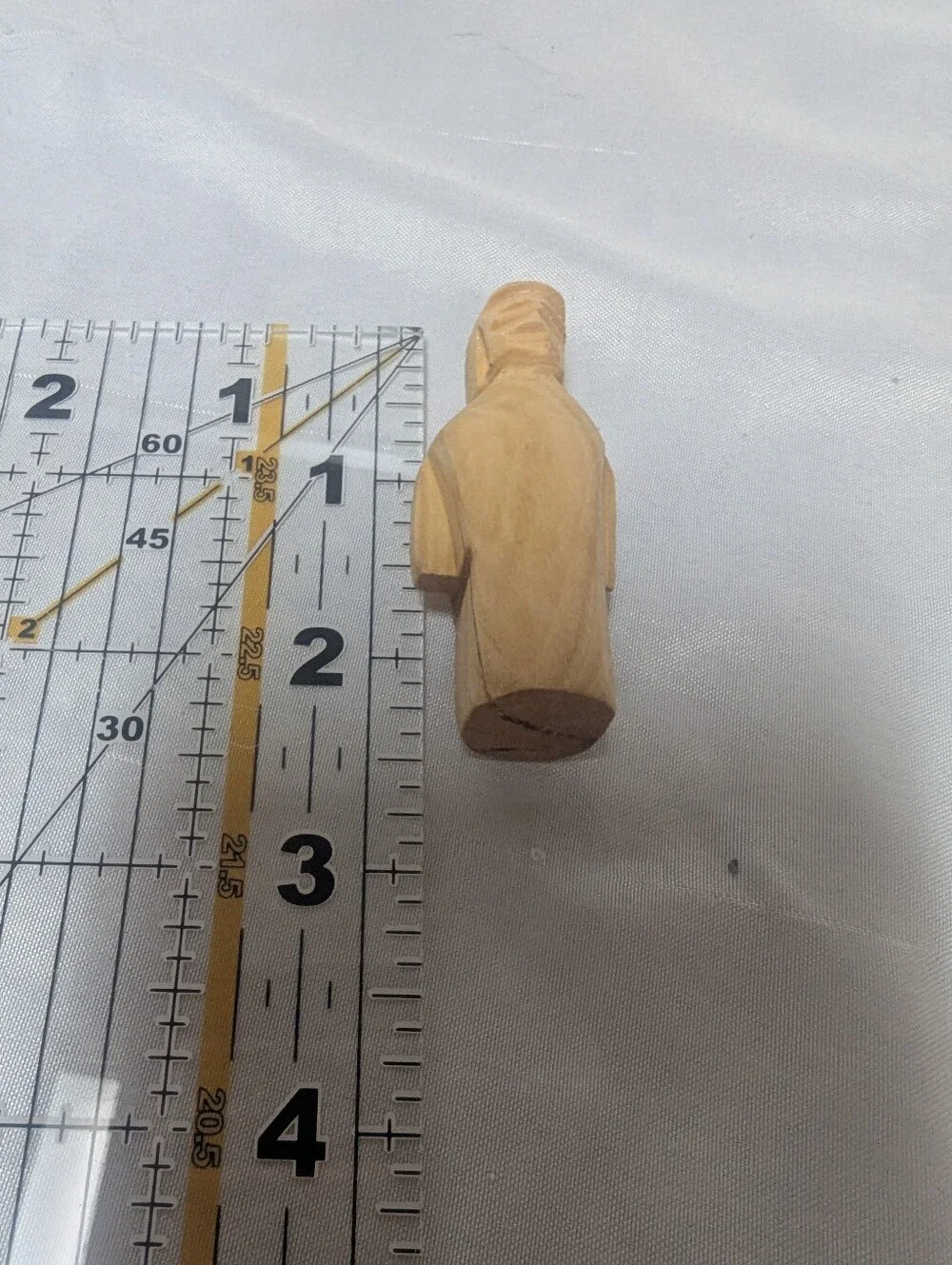 Primitive Hand Carved Olive Wood Christianity Religious Figure Lot Of 14 Israel